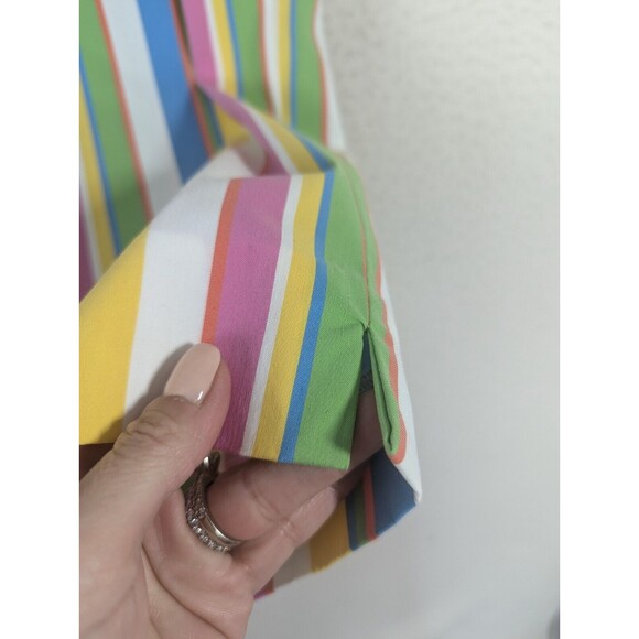 Ralph Lauren LRL NWT Striped Ankle Pants With LYCRA Side Zip Size 8 Vacation - Picture 9 of 12